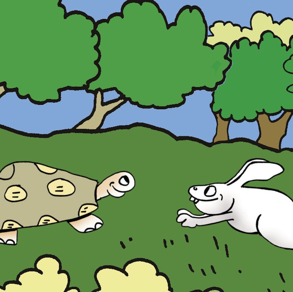 A Menagerie of Animal Tales | The Tortoise and the Hare · Online Exhibits