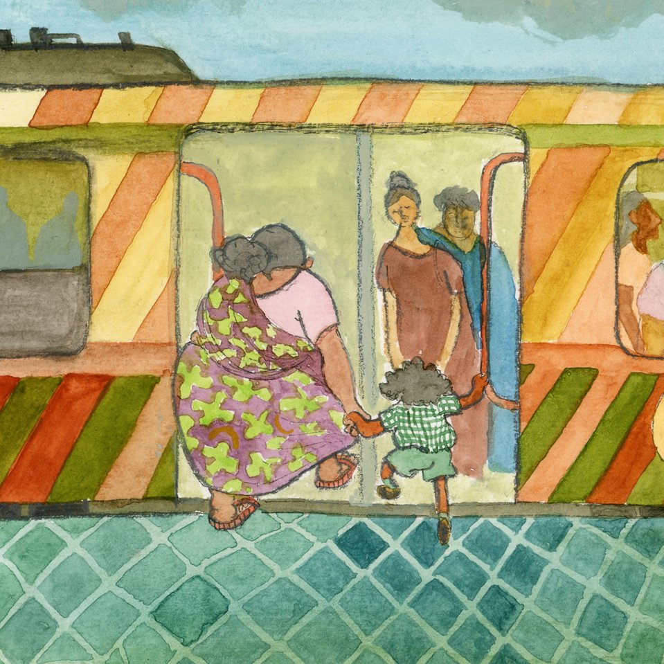 LONG SCARF STORIES OF A STATION