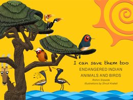 Cover Page Endangered Animals and Birds of India - StoryWeaver