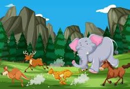 Scared Animals Running Around - StoryWeaver Scared Animals Running Around - StoryWeaver